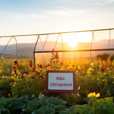 Um jardim saudável tem cercas. Não para prender. Para proteger o que cresce dentro. Limites saudáveis