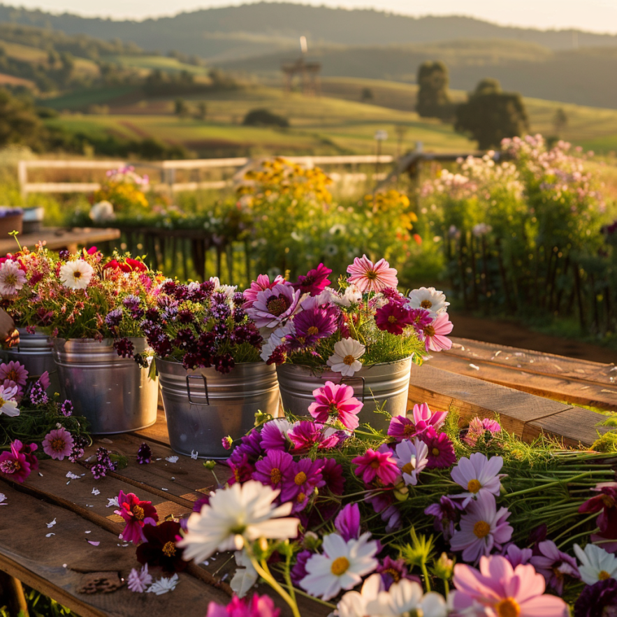 Flores silvestres não sabem que são bonitas. Elas simplesmente florescem, no tempo delas, no lugar onde foram plantadas. Ninguém precisou convencê-las de que valiam a pena brotar.