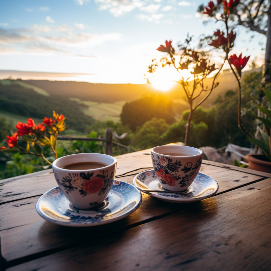 Solidaõ no casamento é ter Dois cafés. Uma mesa. E uma distância que não deveria existir entre dois.