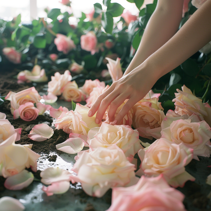 Prunnig a rose bush