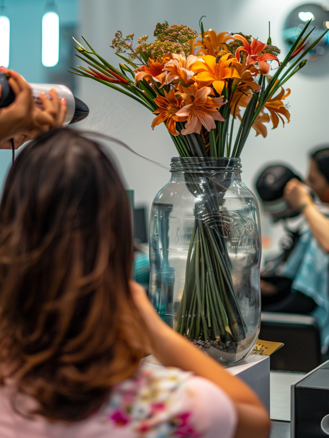Salão de Beleza Contra Violência da Mulher